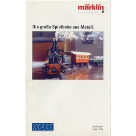 Märklin 15525 Video VHS "Die Grosse Spielbahn aus Metall MAXI"