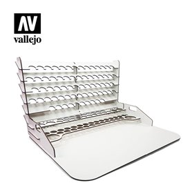 Vallejo 26014 Paint display and work station with vertical storage 50 x 37 cm