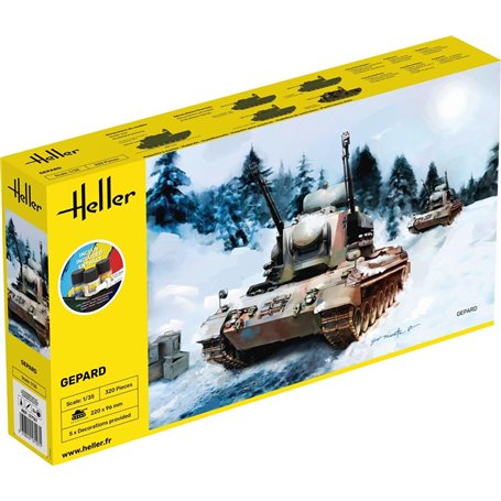 Heller 57127 Tanks Gepard "Gift Set"