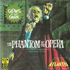 Atlantis Models 451 Phantom of the Opera Glow in the Dark Edition 1/8
