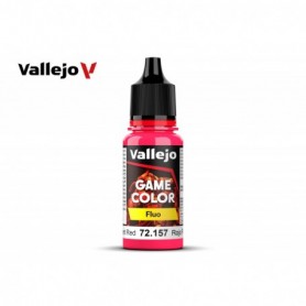 Vallejo 72157 Game Color 157 Fluorescent Red 18ml