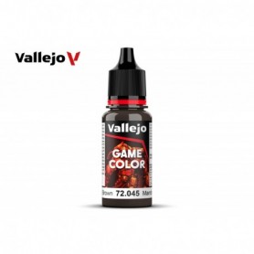 Vallejo 72045 Game Color 045 Charred Brown 18ml