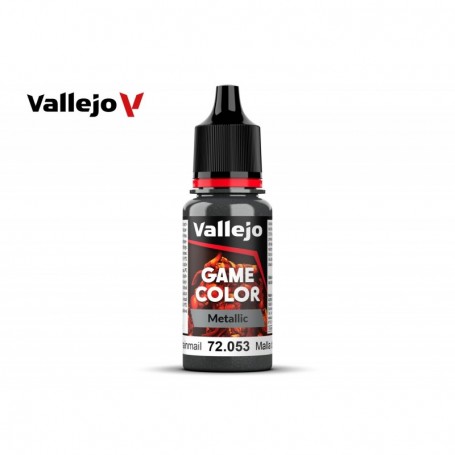 Vallejo 72053 Game Color 053 Chainmail Metallic 18ml