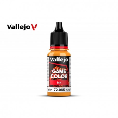 Vallejo 72085 Game Color 085 Yellow Ink 18ml