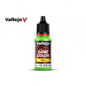 Vallejo 72104 Game Color 104 Fluorescent Green 18ml