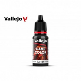Vallejo 72155 Game Color 155 Charcoal 18ml