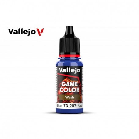 Vallejo 73207 Game Color Wash 207 Blue 18ml