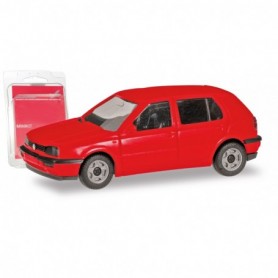 Herpa 012355-010 Minikit VW Golf III, light red