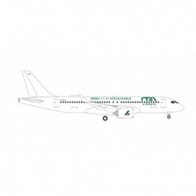 Herpa Wings 536875 Flygplan ITA Airways Airbus A220-300 "Born to be Sustainable" - EI-HHJ