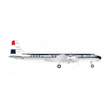 Herpa Wings 536998 Flygplan KLM Douglas DC-6B - PH-DFH "Jan van Riebeek"