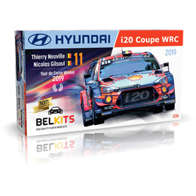 Belkits BEL-014 HYUNDAI I20 Coupe WRC "Tour de Corse Winner 2019"