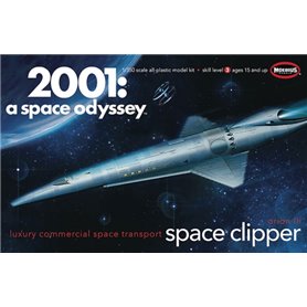 Moebius Models 2001-12 2001 Space Clipper Luxury Commercial Space Transport