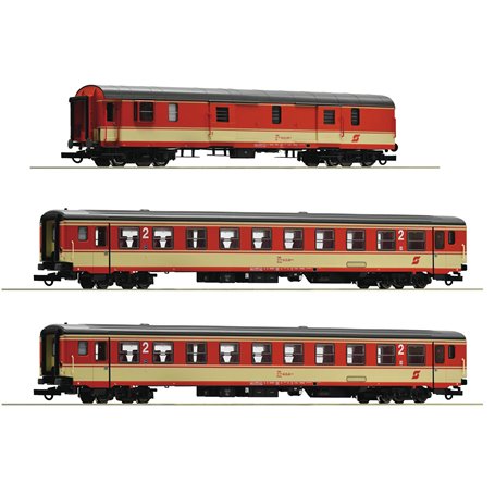 Roco 74052 3 piece set (2): Express train "E 712" of the ÖBB