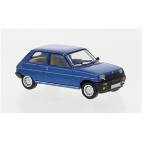 Brekina 870508 Renault 5 Alpine, metallic-blå, 1980