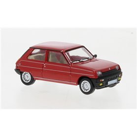 Brekina 870510 Renault 5 Alpine, röd, 1980