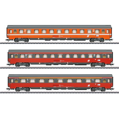 Märklin 42894 Vagnsset med 3 personvagnar Set 2 "Mozart" "Insider 2023"
