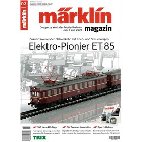 Märklin 389201 Märklin Magazin 3/2023 Tyska