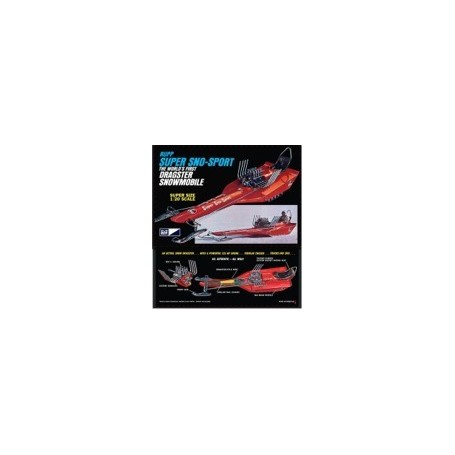 MPC 701 Rupp Super Sno-Sport "The World"s First Dragster Snowmobile