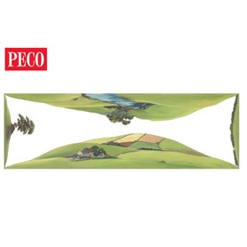 Peco SK-14 Bakgrundskuliss, stor, öppet landskap, 1 st
