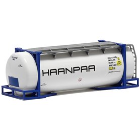 Herpa Exclusive 492116 Tankcontainer 26 fots "Haanpaa" (AWM)