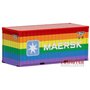Herpa Exclusive 493333 Container 20-fots "MAERSK - Rainbow" (Herpa)