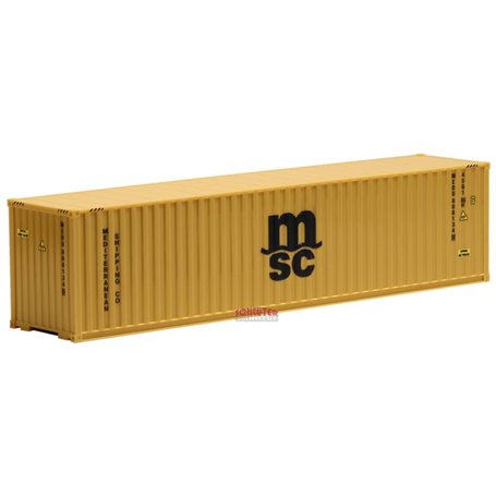 Herpa Exclusive 493561 Container 40-fots Highcube "MSC"