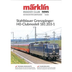 Märklin INS032023T Märklin Insider 03/2023 Tyska