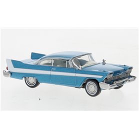 Brekina 19678 Plymouth Fury, metallic-blå, 1958