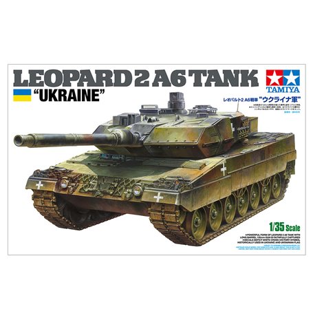 Tamiya 25207 Tanks Leopard 2 A6 Tank "Ukraine"