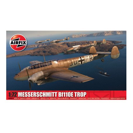 Airfix 03081A Flygplan Messerschmitt Bf110E/E-2 TROP