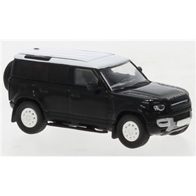 Brekina 870391 Land Rover Defender 110, svart, 2020