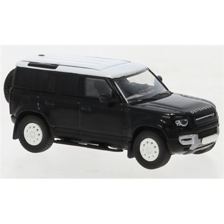Brekina 870391 Land Rover Defender 110, svart, 2020
