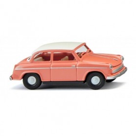 Wiking 080635 Lloyd Alexander TS - salmon red with white roof