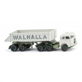 Wiking 067712 Rear tipper semi-truck (MAN Pausbacke)"Walhalla Kalk"