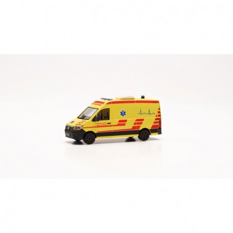 Herpa 097529 VW Crafter rescue vehicle "Luxambulance" (Luxemburg)