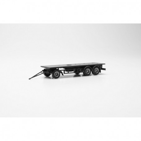 Herpa 081276 Parts service trailer chassis 3axles, 8m, 2 pieces