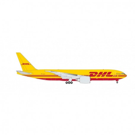 Herpa Wings 537032 Flygplan DHL Aviation Boeing 777F - D-AALT