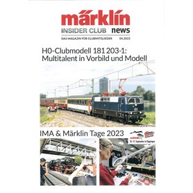 Märklin INS042023T Märklin Insider 04/2023 Tyska, 23 sidor