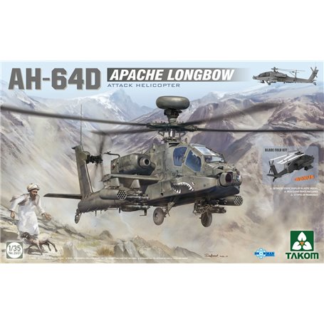 Takom 2601 Helikopter AH-64D APACHE LONGBOW ATTACK HELICOPTER