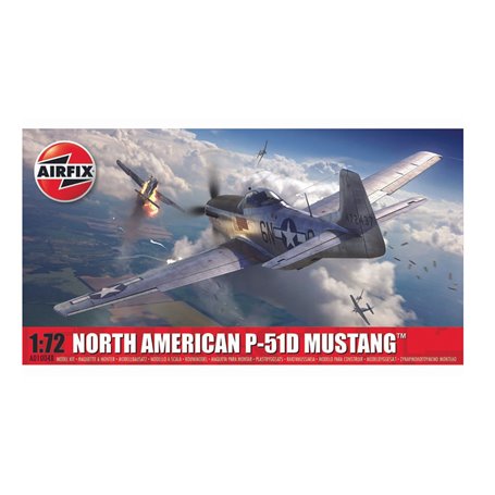 Airfix 01004B Flygplan North American P-51D Mustang