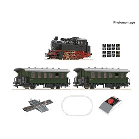 Roco 5100001 Analogue start set: Steam locomotive class 80 with passenger train