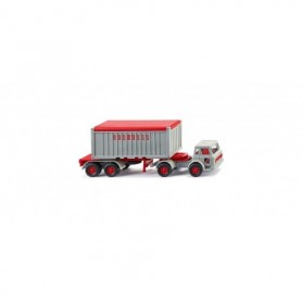 Wiking 052501 Container semi-trailer 20" (Int. Harvester) "Sealand"