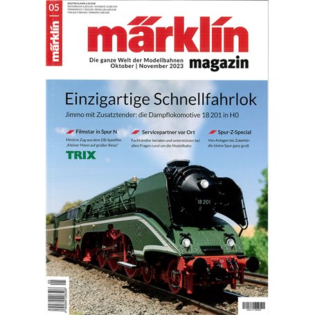 Märklin 389211 Märklin Magazin 5/2023 Tyska