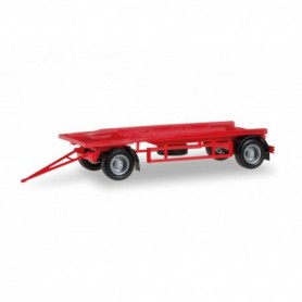 Herpa 076289-002 Trailer roll-off trough red, 2a
