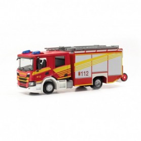 Herpa 097505 Scania CP Crewcab fire engine vehicle "Fire department"
