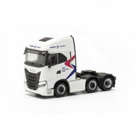 Herpa 317115 Iveco S-Way 6x2 rigid tractor "TEST THE NEW WAY"