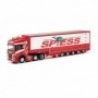 Herpa 317016 Scania CR 20 HD 6x2 volume semitrailer 5a "Spiess" (Baden-Wuerttemberg Ertingen)