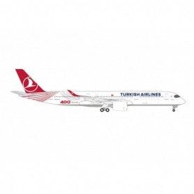 Herpa Wings 537230 Flygplan Turkish Airlines Airbus A350-900 "400th Aircraft" - TC-LGH "Tek Yürek"