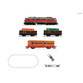Roco 5110003 z21 start Digitalset: Diesel locomotive class 232 with goods train, DB AG