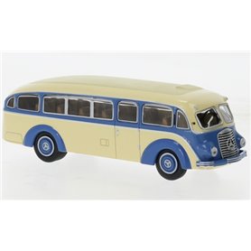 Brekina 52431 Buss Mercedes LO 3500, beige/blå, 1936